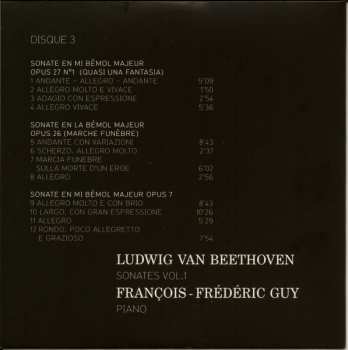 3CD/Caja Ludwig van Beethoven: Sonates Vol.1