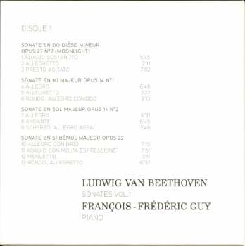 3CD/Caja Ludwig van Beethoven: Sonates Vol.1