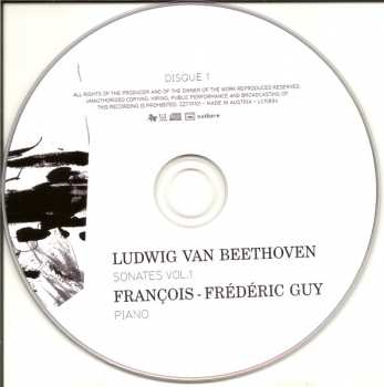 3CD/Caja Ludwig van Beethoven: Sonates Vol.1