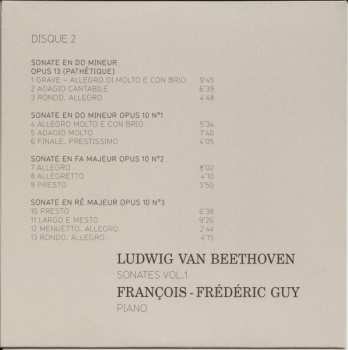 3CD/Caja Ludwig van Beethoven: Sonates Vol.1