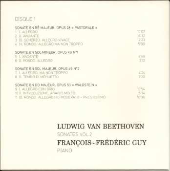 3CD/Caja Ludwig van Beethoven: Sonates Vol.2