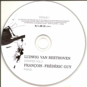 3CD/Caja Ludwig van Beethoven: Sonates Vol.2