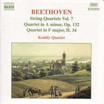 Álbum Ludwig van Beethoven: String Quartets Vol. 7 - Quartet In A Minor, Op. 132 - Quartet In F Major, H. 34