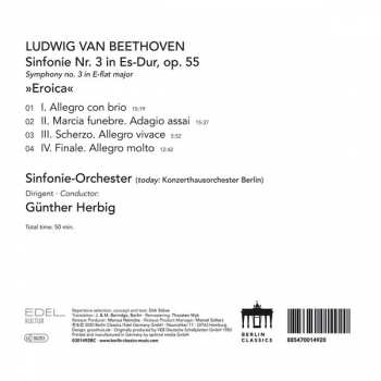 CD Ludwig van Beethoven: Sinfonie Nr. 3 »Eroica«