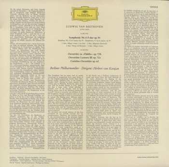 LP Ludwig van Beethoven: Symphonie Nr. 8 / Ouvertüren: »Fidelio« · »Leonore III« · »Coriolan«