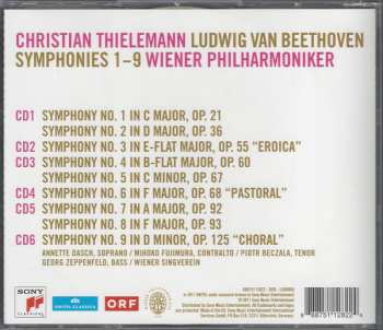 6CD/Caja Ludwig van Beethoven: Symphonies