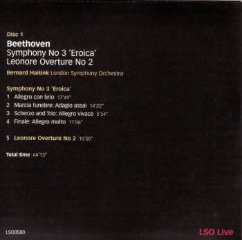 Caja/6SACD Ludwig van Beethoven: Symphonies Nos 1-9
