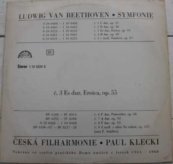 LP The Czech Philharmonic Orchestra: Symfonie Č. 3 Es Dur, Eroica, Op. 55 (73 1)