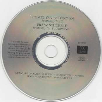 CD Ludwig van Beethoven: Symphony No. 5 / Symphony No. 8 "Unfinished"