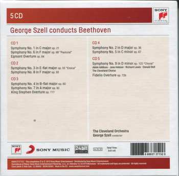5CD Ludwig van Beethoven: Symphonies Nos. 1-9, Overtures