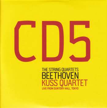 8CD/Caja Ludwig van Beethoven: The String Quartets (Live From Suntory Hall, Tokyo)