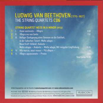 8CD/Caja Ludwig van Beethoven: The String Quartets (Live From Suntory Hall, Tokyo)