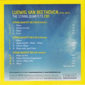 8CD/Caja Ludwig van Beethoven: The String Quartets (Live From Suntory Hall, Tokyo)
