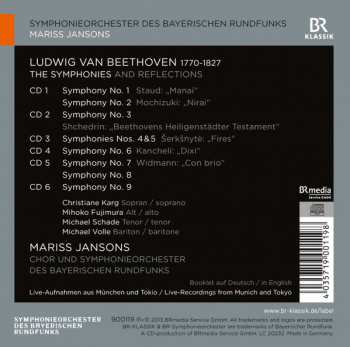 6CD/Caja Ludwig van Beethoven: The Symphonies And Reflections