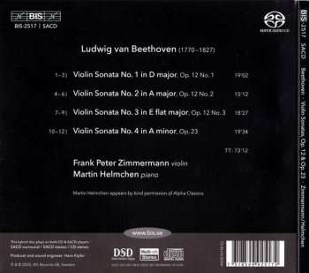 SACD Ludwig van Beethoven: The Violin Sonatas: Sonatas 1 - 4