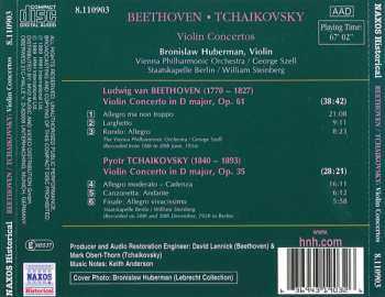 CD Ludwig van Beethoven: Violin Concertos
