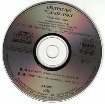 CD Ludwig van Beethoven: Violin Concertos