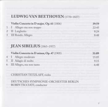 CD Ludwig van Beethoven: Violin Concertos