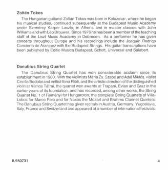 CD Luigi Boccherini: Guitar Quintets Vol. 3