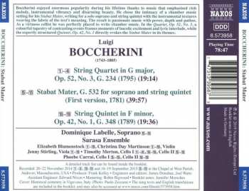 CD Luigi Boccherini: Stabat Mater 