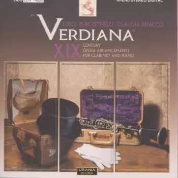 Verdiana  XIX Century Opera Arrangements For Clarinet And Piano