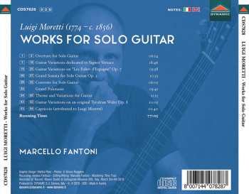 CD Marcello Fantoni: Works For Solo Guitar