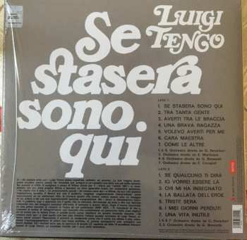 LP Luigi Tenco: Se Stasera Sono Qui CLR | LTD