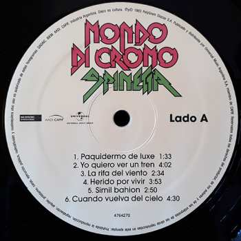 LP Luis Alberto Spinetta: Mondo Di Cromo