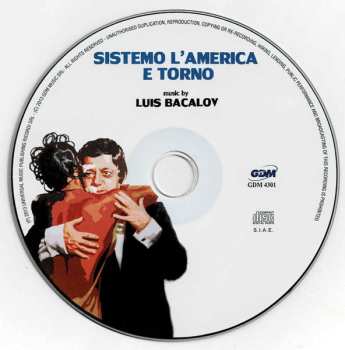 CD Luis Bacalov: Sistemo L'America E Torno (Original Motion Picture Soundtrack) LTD