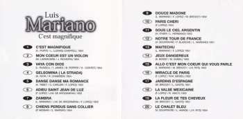 CD Luis Mariano: C'est Magnifique
