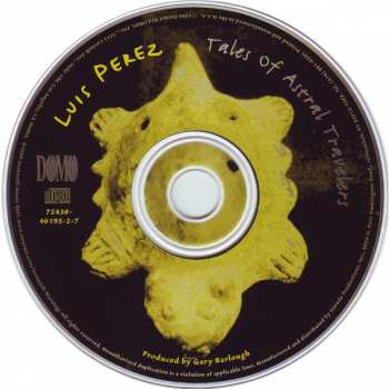 CD Luis Perez: Tales Of Astral Travelers