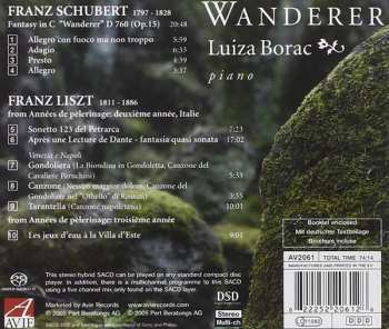 SACD Luiza Borac: Luiza Borac - Wanderer: Schubert and Liszt