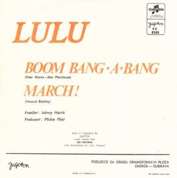 SP Lulu: Boom Bang-A-Bang / March!