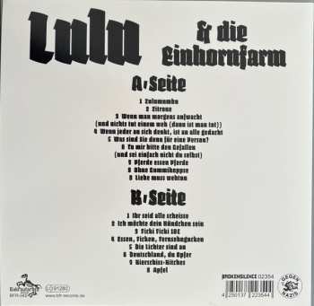 LP Lulu & Die Einhornfarm: Ihr Seid Alle Scheisse