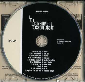 CD Lulu: Something To Shout About