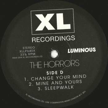 2LP The Horrors: Luminous DLX | LTD