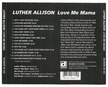 CD Luther Allison And The Blue Nebulae: Love Me Mama