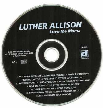 CD Luther Allison And The Blue Nebulae: Love Me Mama