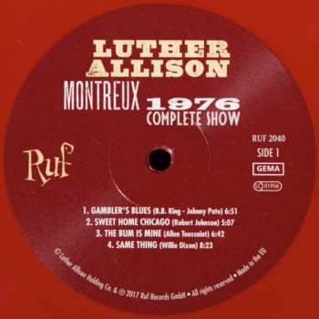 LP Luther Allison: Montreux 1976 - Complete Show CLR