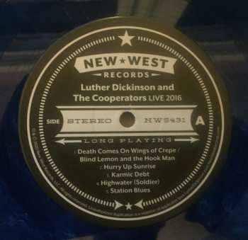 LP Luther Dickinson: Live 2016 CLR | LTD