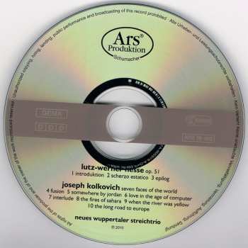 CD Joseph Kolkovich: String Trios