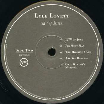 LP Lyle Lovett: 12th Of June