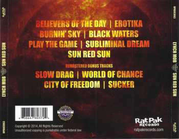 CD Lynch Mob: Sun Red Sun DLX