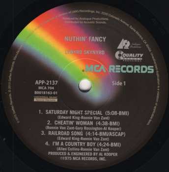 LP Lynyrd Skynyrd: Nuthin' Fancy