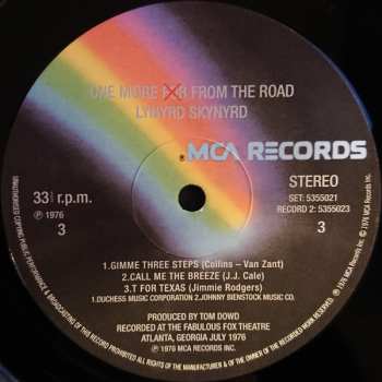 2LP Lynyrd Skynyrd: One More From The Road
