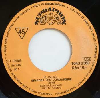 SP Aleš Sigmund: Skladba Pro Dorostence / Skladba Pro Dorostenky