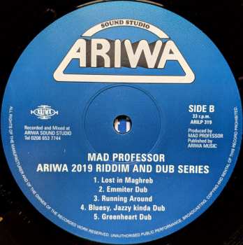 LP Mad Professor: Ariwa 2019 Riddim And Dub Series