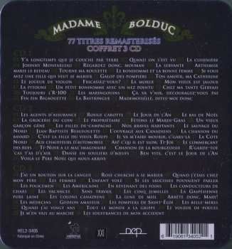 3CD/Caja Madame Bolduc: L'anthologie
