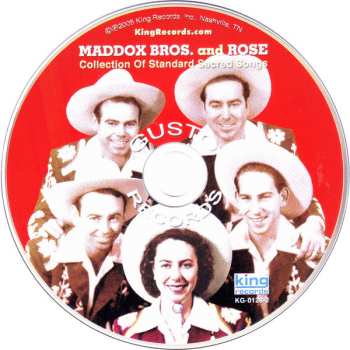 CD Maddox Brothers and Rose: A Collection Of Standard Sacred Songs