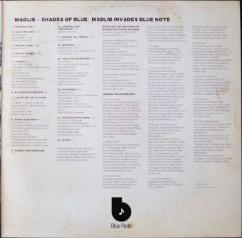 2LP Madlib: Shades Of Blue (Madlib Invades Blue Note)